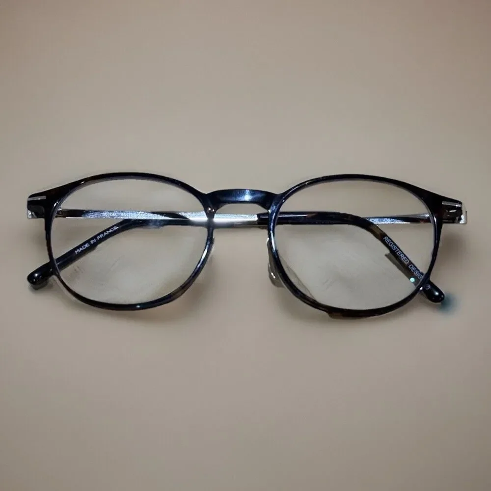 Morel Tortoise Shell Round Rim Eyeglasses Full Rim Frames Only